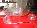 Moderno Rieskes-Crisa (Mid Century Modern) 14 pc. Punch Bowl set - soooooo Mid Century Modern