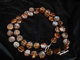Amber Style Bead Necklace
