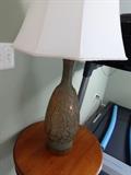 table and lamp