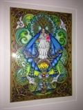 Title: "Virgen" Size 23 1/4" x 17"