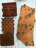 Carved Wood Fabric/Wallpaper Stamps