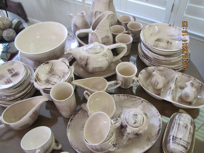 Vernon Pottery Large Set