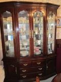 Thomasville china cabinet