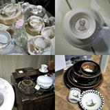 Vintage Lennox Belvidere China, in excellent condition, no chips.  Vintage stoneware, brand new Lighthouse themed china set, art pottery