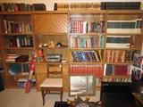 Bookcases and books - large religious selection 