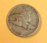 1858 flying eagle cent coin
