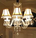 beautiful crystal chandelier removed from estate