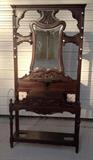 Antique English hall tree