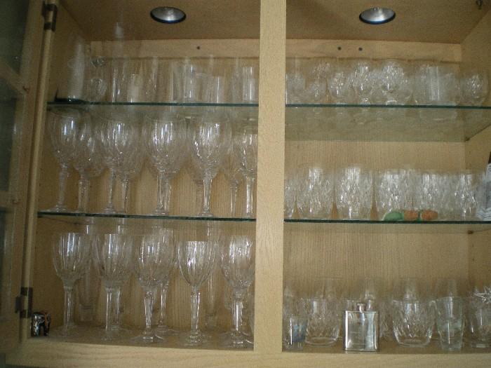 Tons of WATERFORD crystal