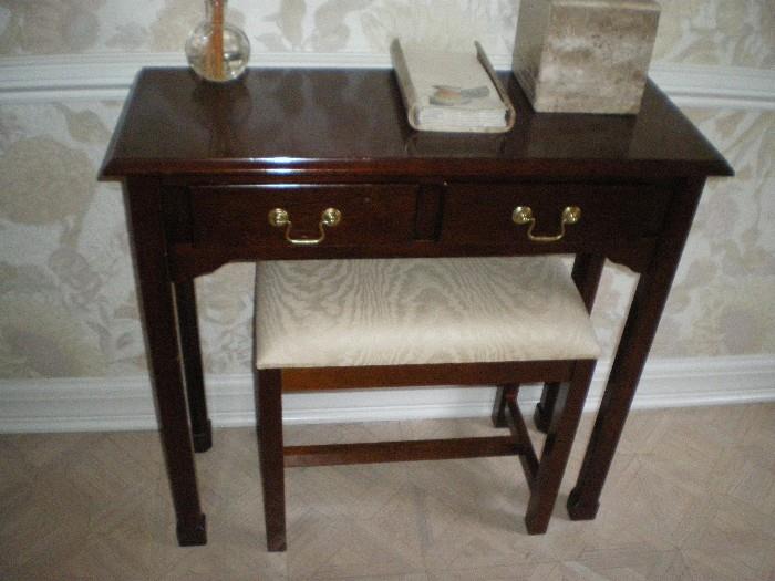 DRESSING TABLE & CHAIR