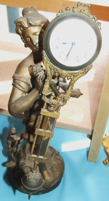 Figural swing arm, French.