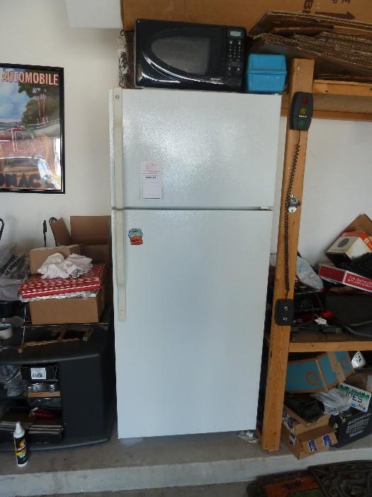 Refrigerator and Microwave