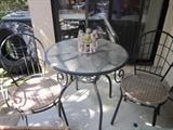 Charming wrought iron bistro set ONLY $60 FOR THE SET ON SAT!!!