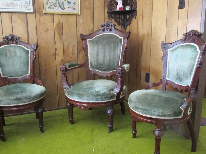 Antique East Land Chairs