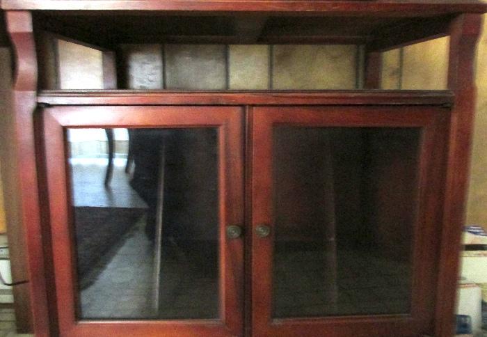 Vintage record cabinet