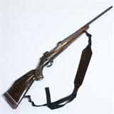 Estate Howa Model 1500 bolt-action rifle, .270 WCF cal, with beautiful Smith & Wesson wooden stock, optics rail, fixed internal magazine, Quake padded sling & locking hard case with keys: 22” barrel, 42 1/4” overall length, serial #B014XXX. Action works well. Stock & barrel have some minor blemishes, but overall in very good condition. Outside of hard case is worn. In accordance with U.S. law, this lot must either be picked up at our San Antonio, Texas gallery or shipped to a U.S. licensed firearms dealer (FFL) of the buyer's designation. Handguns will be shipped via USPS Priority Mail; shotguns & rifles will be shipped via UPS Ground. By bidding on this lot, you agree not to fire this gun before it is examined by a gunsmith. Know your local & state gun laws before you bid.