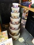 Hat boxes, gift boxes, stackable boxes