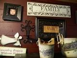 Family wall signs, and laundry room signs