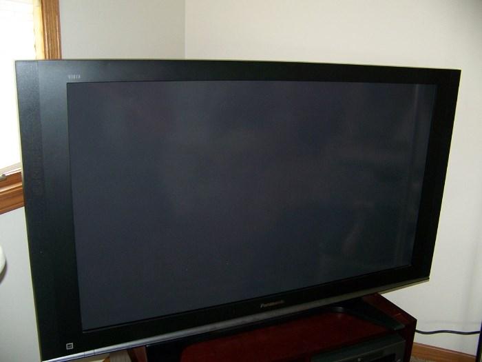 Panasonic wide screen plasma TV