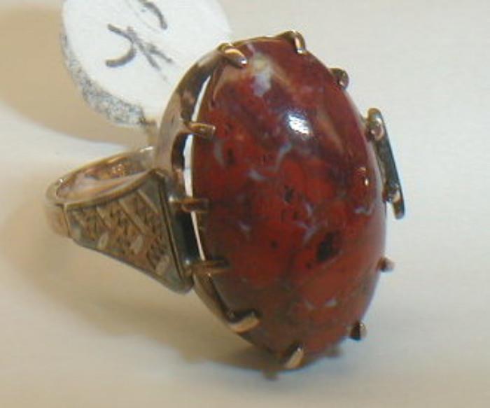 Red Jasper ring