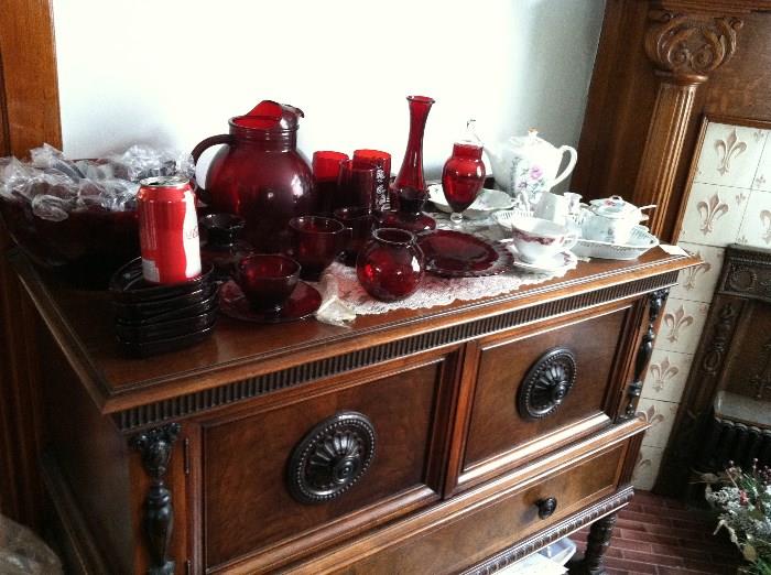 More collectibles and stunning sideboard