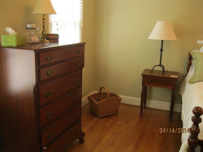 Chest & Early Bedside Table