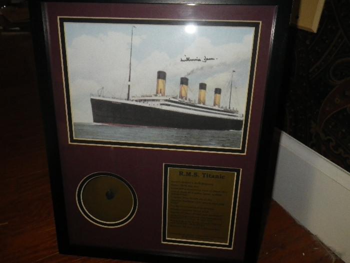 A piece of the Titanic