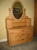 swedish pine dressing chest