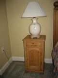 danish pine night stand