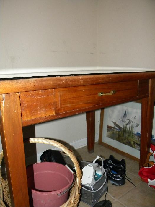 Antique/Vintage Table with drawer