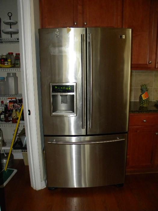 LG 3 Door Refrigerator Model # LFX25960ST