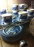                 Churchill "Willow" dishes from England