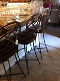                              3 matching bar stools