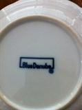                           Blue Danube dishes