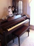                 piano and bench - exceptional condition