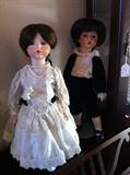                                   porcelain dolls