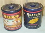 Metal Granger Tobacco Cans
