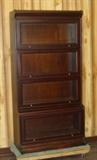 Mahogany 4 Stack Bookcase