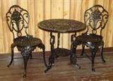 Cast Aluminum Patio Set