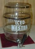 Vintage Glass Iced Nestea Dispenser 