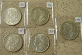 Morgan Silver Dollars (More Coins Not Shown)