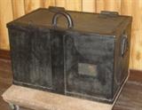 Steel Strong Box Marked U.S.