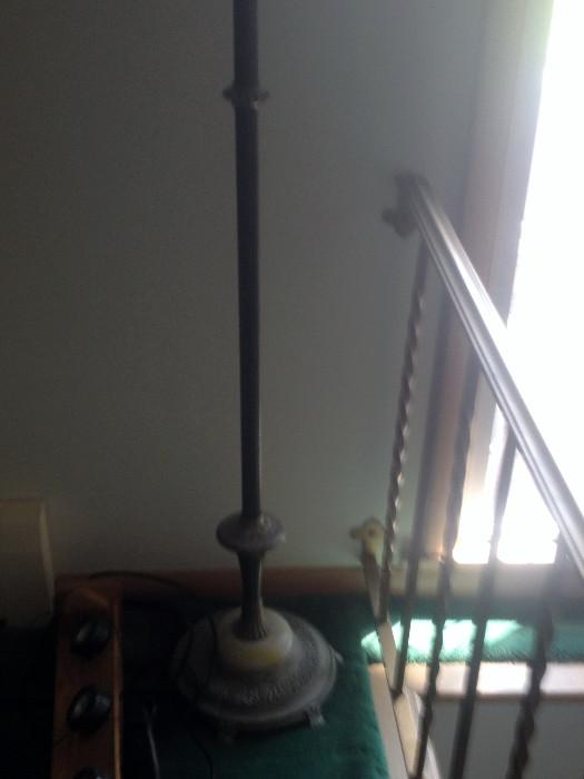 Vintage Floor Lamp with Marble Base