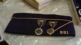 American Legion Commander metals and hat