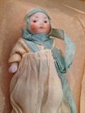 Antique Porcelain Doll with movable Arms and Legs