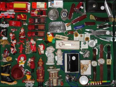 Firefighter Collectibles & Pocket Knives