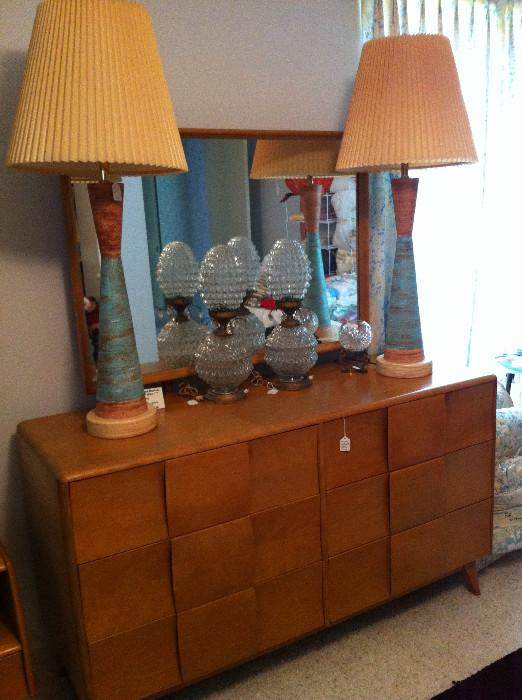    Heywood-Wakefield mid-century modern dresser