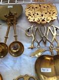 big selection of brass