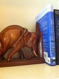 elephant bookends purchased in South Africa