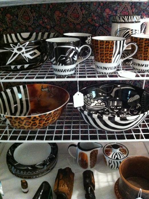                      dishes purchased in South Africa 